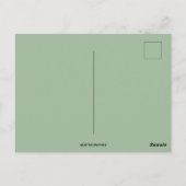 ヴィンテージワークショップサンタ ポストカード (裏面)