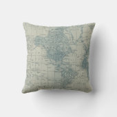 ヴィンテージワールドカスタマイズマップ クッション (裏面)