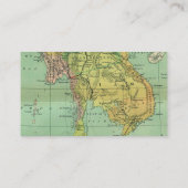 ヴィンテージワールドトラベル赤ちゃんシャワーベビー本 エンクロージャーカード (裏面)