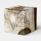 ヴィンテージワールドマップとツール フェイバーボックス (正面サイド)