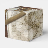 ヴィンテージワールドマップとツール フェイバーボックス (裏面サイド)