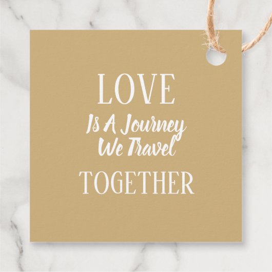 ヴィンテージワールドマップトラベルテーマ結婚ズ フェイバータグ (裏面)