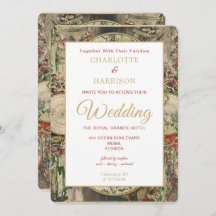 ヴィンテージワールドマップトラベルテーマ結婚ズ