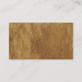 ヴィンテージワールドマッププロフェッショナルエクストラシックラグジュアリー 名刺 (裏面)