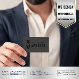 ヴィンテージングGROOMSMANリクエストのおもしろい提案 コーリングカード