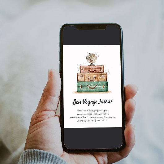 ヴィンテージヴァリーズ |進行中の遠くにパーティの招待状 招待状