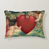 ヴィンテージヴァレンティビクトリアンンデイチェルブス天国 アクセントクッション (正面)