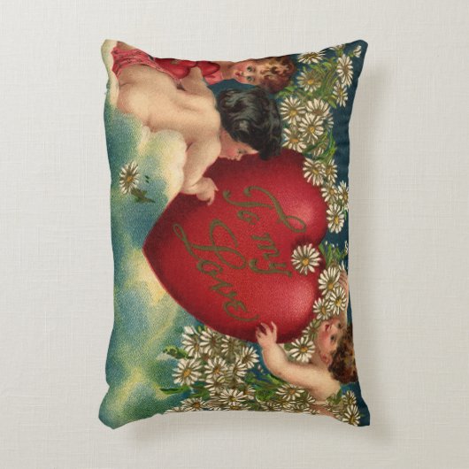 ヴィンテージヴァレンティビクトリアンンデイチェルブス天国 アクセントクッション (正面(垂直))