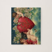 ヴィンテージヴァレンティビクトリアンンデイチェルブス天国 ジグソーパズル (縦)