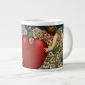 ヴィンテージヴァレンティビクトリアンンデイチェルブス天国 ジャンボコーヒーマグカップ (正面右)
