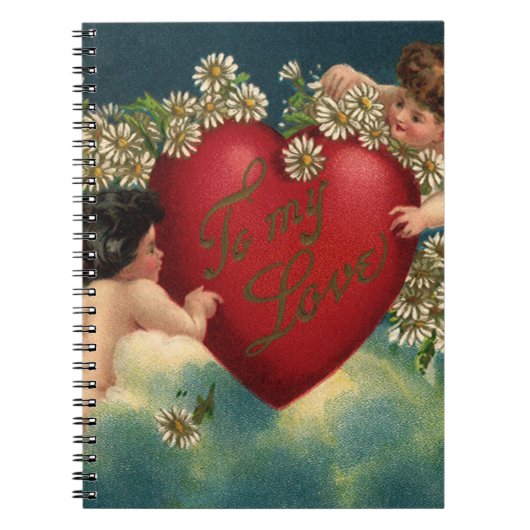 ヴィンテージヴァレンティビクトリアンンデイチェルブス天国 ノートブック (正面)