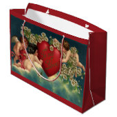 ヴィンテージヴァレンティビクトリアンンデイチェルブス天国 ラージペーパーバッグ (裏面アングル)