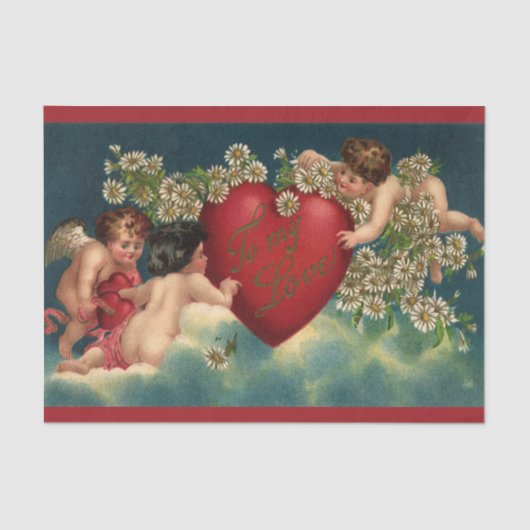 ヴィンテージヴァレンティビクトリアンンデイチェルブス天国 薄葉紙 (正面)