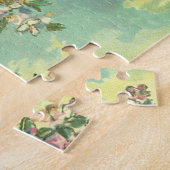 ヴィンテージヴァレンティンデイクピビクトリアンッドハートツリー ジグソーパズル (側面)