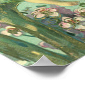 ヴィンテージヴァレンティンデイクピビクトリアンッドハートツリー ポスター (角)