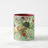 ヴィンテージヴァレンティンデイクピビクトリアンッドハートツリー マグカップ (中央)