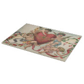 ヴィンテージヴァレンティーンビクトリアン、エンジェルズチェルブスハート カッティングボード (角)