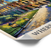 ヴィンテージヴァンゴッペインティングオブザローマコロシアム ポスター (角)