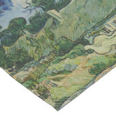 ヴィンテージヴァンゴッホわらぶきコテージアットコーデビル ロングテーブルランナー (コーナー)