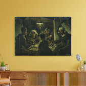 ヴィンテージヴァンゴッホザポテトイーターズ キャンバスプリント (インサイチュ (リビング))