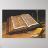 ヴィンテージヴァンゴッホ静物聖書との生活 ポスター (正面)