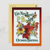 ヴィンテージヴァンノストランドズオテンバーエール ポストカード (正面/裏面)