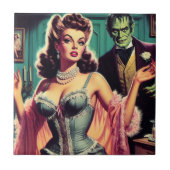 ヴィンテージヴァンパイアガール タイル (正面)