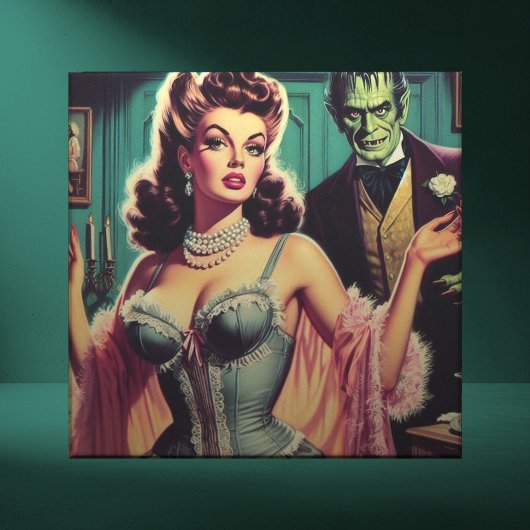 ヴィンテージヴァンパイアガール タイル