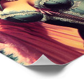 ヴィンテージヴァンパイアガール ポスター (角)