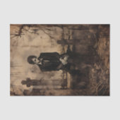 ヴィンテージヴァンパイア写真切り離し 薄葉紙 (正面)