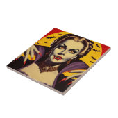 ヴィンテージヴァンパイア女性 タイル (側面)