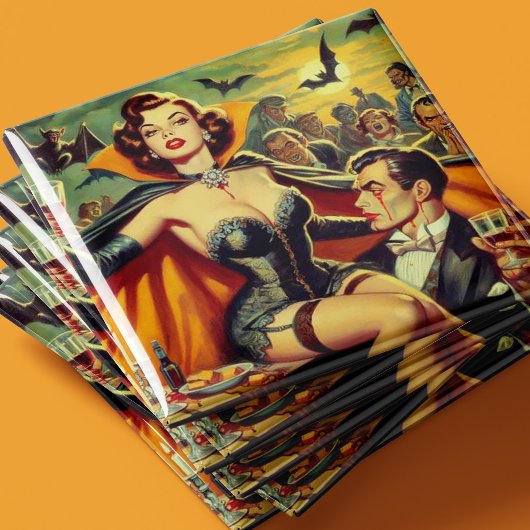 ヴィンテージヴァンパイア女性 マグネット