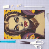 ヴィンテージヴァンパイア女性 薄葉紙 (クラフト)