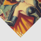 ヴィンテージヴァンパイア女性 薄葉紙 (詳細)