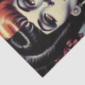 ヴィンテージヴァンパイア女性 薄葉紙 (詳細)