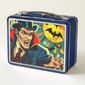 ヴィンテージヴァンパイア漫画 メタルランチボックス (裏面)