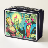 ヴィンテージヴァンパイレホラー漫画 メタルランチボックス (裏面)