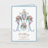 ヴィンテージヴァージンマリー宗教マザーズデイカード カード (正面)