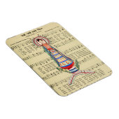 ヴィンテージヴァージンメアリーアワーレディオブライトフォークアート マグネット (右側)