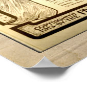 ヴィンテージヴァードビル教習コー広告ス ポスター (角)