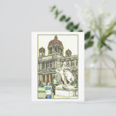 ヴィンテージヴィエナクンシュティストリッチス美術館 ポストカード (スタンド正面)