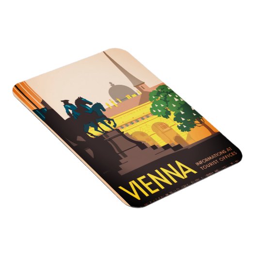 ヴィンテージヴィエナトラベルアド マグネット (右側)