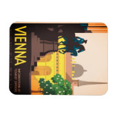 ヴィンテージヴィエナトラベルアド マグネット (横)