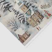 ヴィンテージヴィレッジクリスマスウィンターエフェメラ 薄葉紙 (詳細)