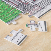 ヴィンテージヴィレッジホリデイパズル ジグソーパズル (側面)