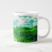 ヴィンテージヴィンセントヴァンゴッホグリーン小麦畑 ジャンボコーヒーマグカップ (右)