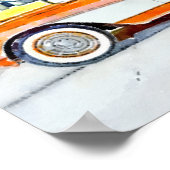 ヴィンテージヴェットルート66車 ポスター (角)