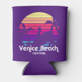 ヴィンテージヴェニスビーチカリフォルニアサンセット 缶クーラー (正面)