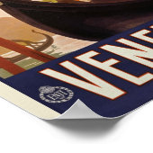 ヴィンテージヴェネツィアのポスター – イタリア ポスター (角)