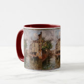 ヴィンテージヴェネツィアアントニオレトヴェネチアンカナル マグカップ (正面左)